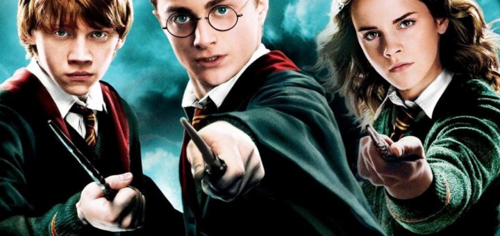 Poster for the movie "Harry Potter and the Order of the Phoenix"