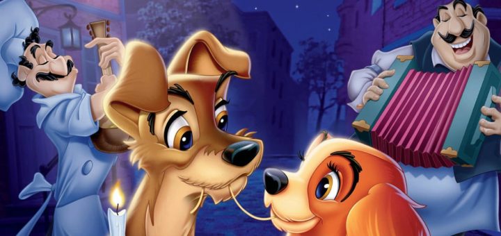 Poster for the movie "Lady and the Tramp"