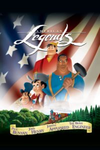 Poster for the movie "Disney's American Legends"
