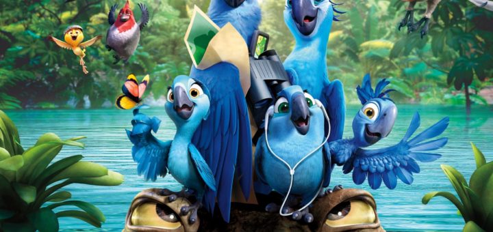 Poster for the movie "Rio 2"