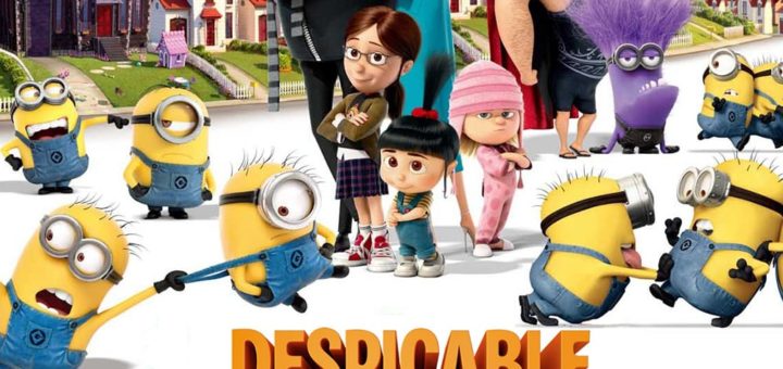 Poster for the movie "Despicable Me 2"