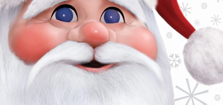 Poster for the movie "Santa Claus Is Comin' to Town"