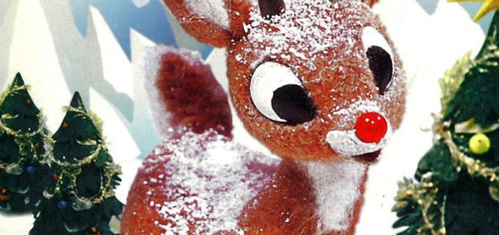 Poster for the movie "Rudolph the Red-Nosed Reindeer"