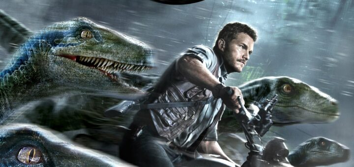 Poster for the movie "Jurassic World"