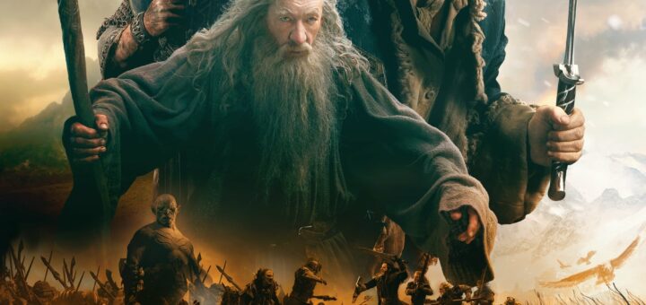 Poster for the movie "The Hobbit: The Battle of the Five Armies"